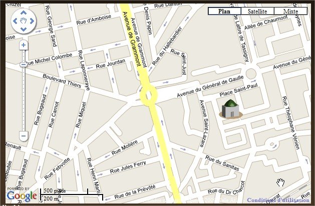 carte des mosquees