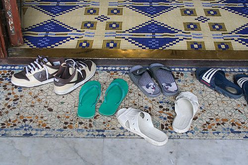 mosquée pied