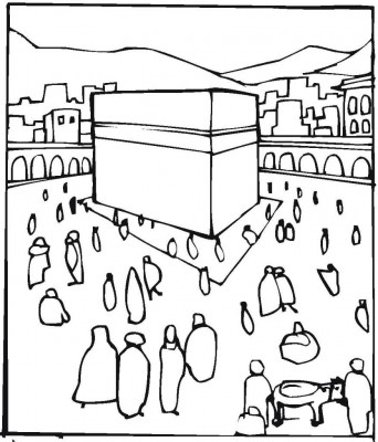 Mekkah-coloriage