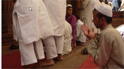 invocation d'un musulman indien