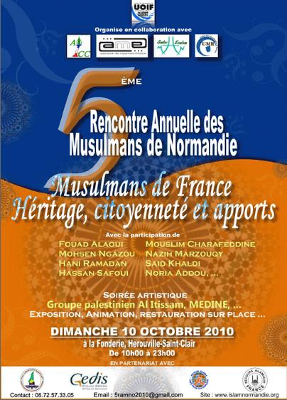 5e rencontre annuelle des musulmans de normandie