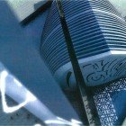 hatam mosque dubai dans un cube