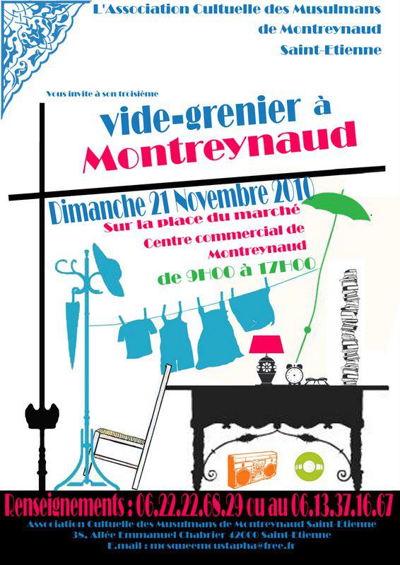 Affiche troisieme brocante