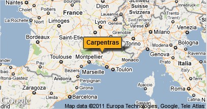 la carte de carpentras