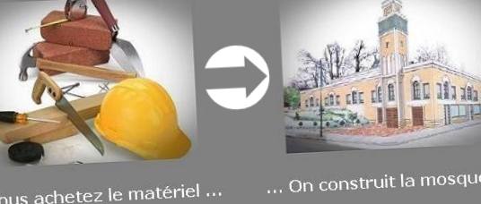 essor-shop Acheter le matériel, on construit la mosquée