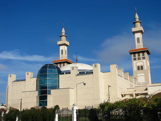 Mosquée de Buenos aires Argentine avec deux minarets