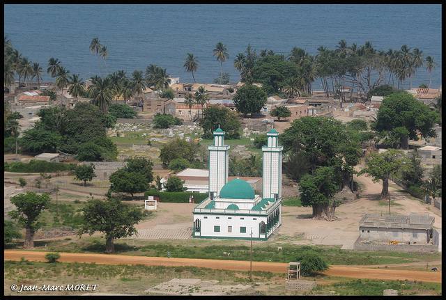 vue aérienne du sénégal