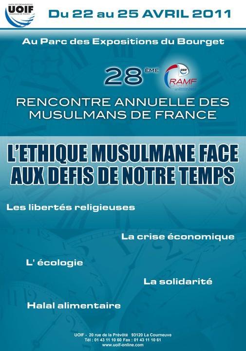 Rencontre Annuelle Musulmans France 2011
