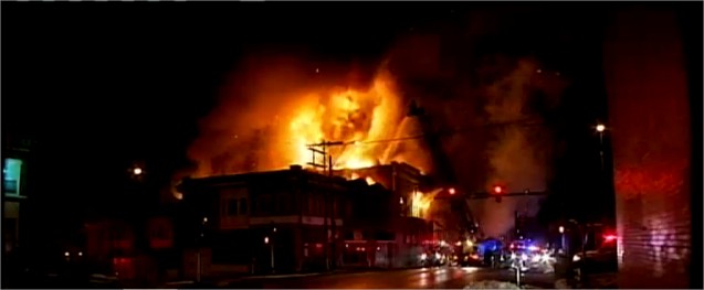 Mosquée du Kansas en feu