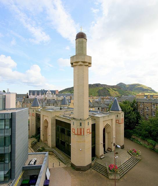 La grande mosquée d'Edinburgh en Ecosse