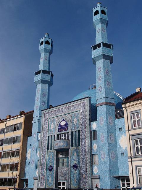 Grande Mosquée bleue Oslo en Norvége