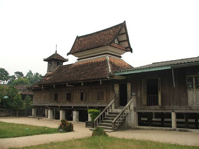 Mosquée en Bois Thaïlande 