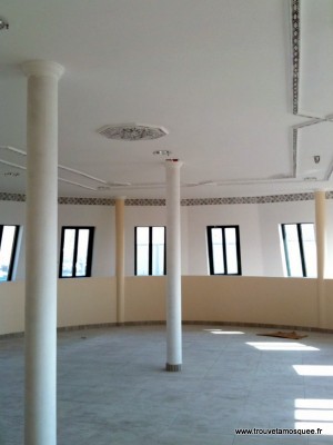 salle de prière de la mosquée de Limay