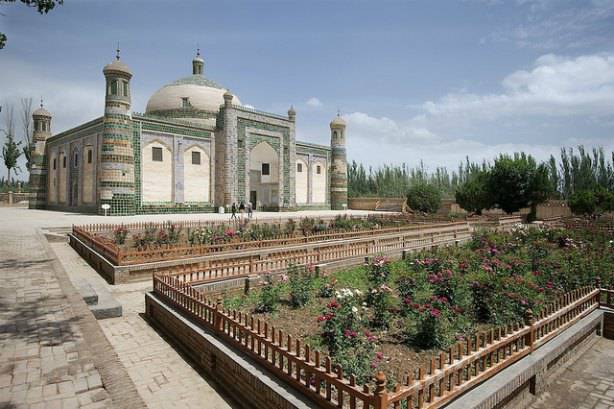 Une mosquée à Kashgar en Chine