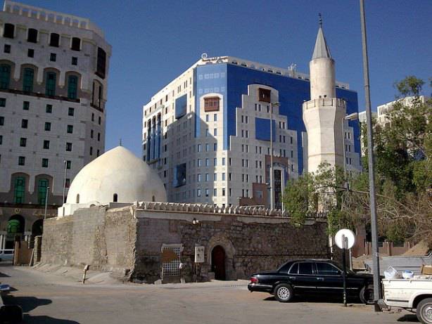 Une mosquée à Médine en Arabie Saoudite