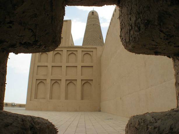 Mosquée Su Gong Ta dans le Turpan en Chine