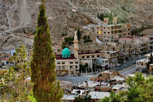 Mosquée à Maloula en Syrie