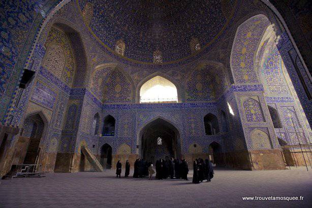 Mosquée de l’imam à Ispahan en Iran