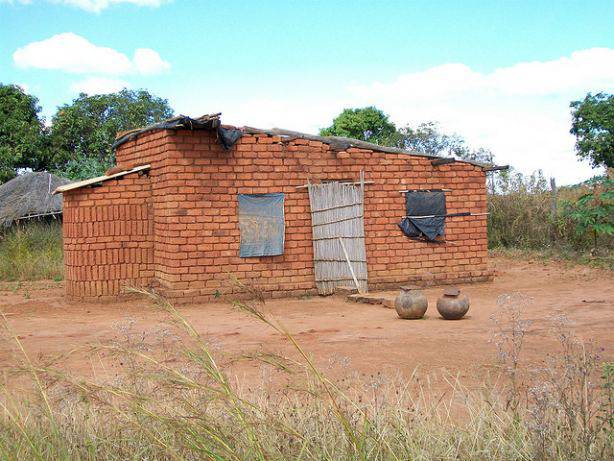 La mosquée d'un village dans le Mozambique