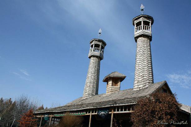 Mosquée de Bois en Iran