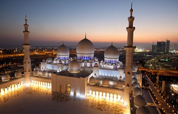 La Mosquée Sheiikh Zayed à Dubai