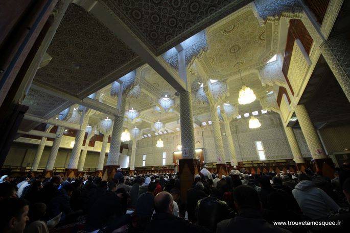 Mosquée d'Evry - salle de prière 2