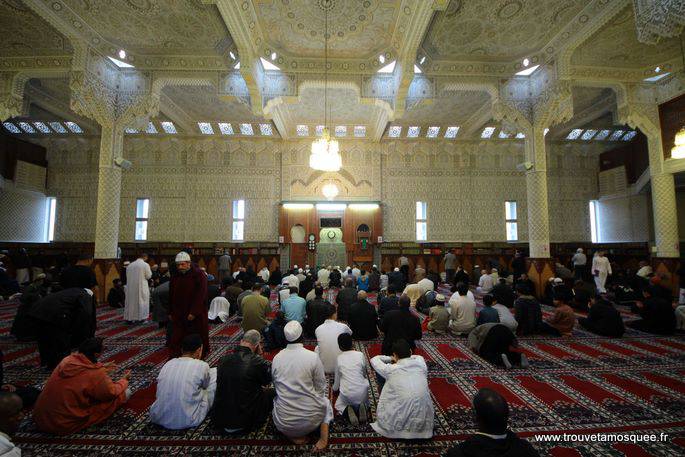 Mosquée d'Evry - salle de prière