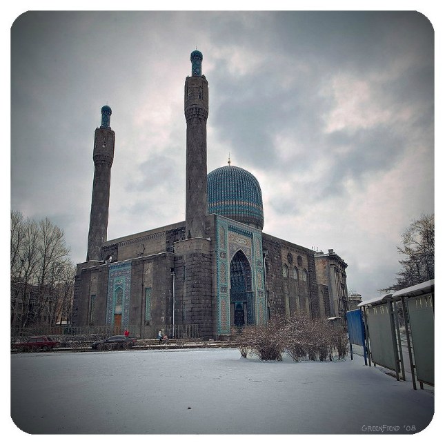La mosquée de Saint Petersburg