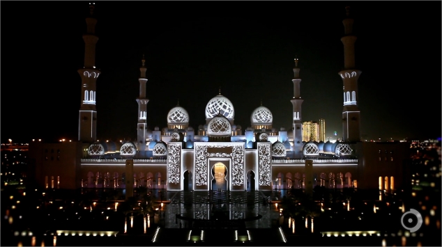 Sheikh Zayed Grand Mosque Projections (2)