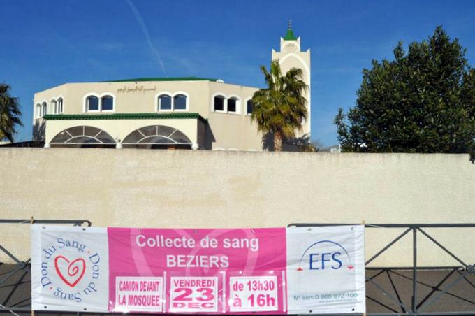 collecte de sang beziers mosquee