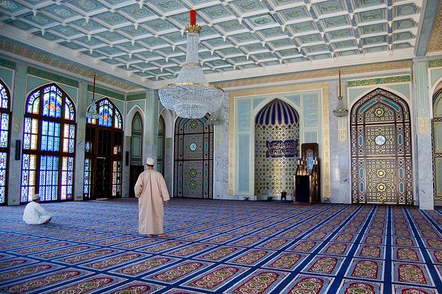 La mosquée Mutrah à Oman