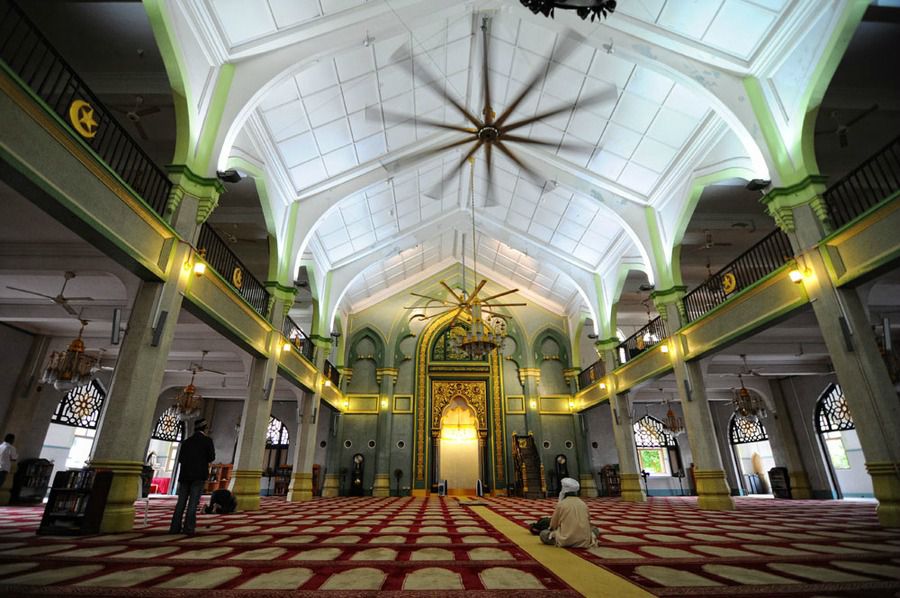 La mosquée Sultan à Singapour