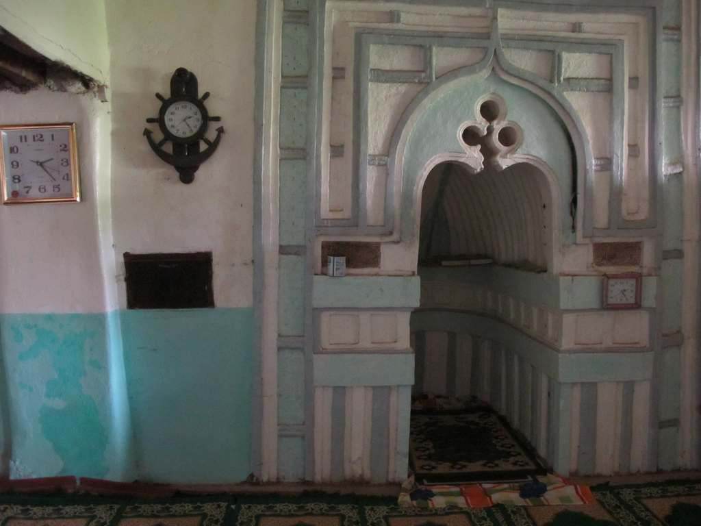 Mihrab de la mosquée Tsingoni Mayotte