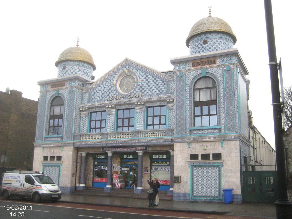 Une mosquée dans le district de Londre, Stoke Newington