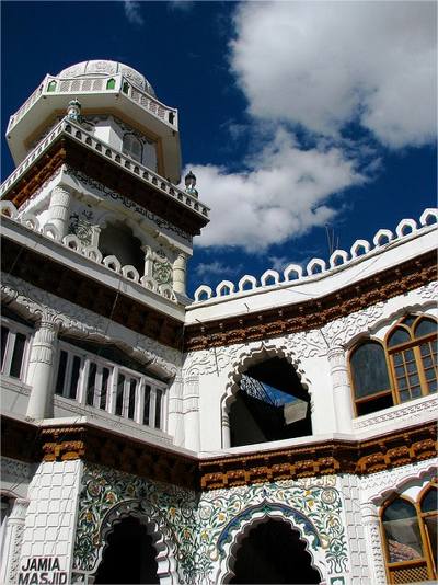 mosquée à Ladakh en Inde