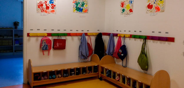 Intérieur école Atelier Montessori