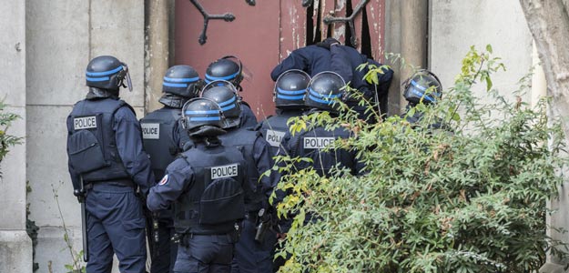 Police de France en intervention