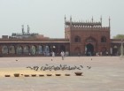 Jama Masjid l'entree de l'interieur