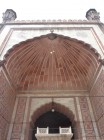 Jama Masjid le dôme de la porte