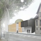 Maquette de la future mosquée Robertsau Strasbourg