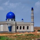 Mosquée en construction au Kyrgystan