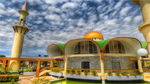 Mosquée en Time Lapse et HDR