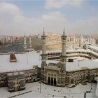 Vidéo timelapse de la mosquée de la Mecque