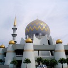 La grande mosquée de Kota Kinabalu en Malaisie