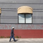 Mosquée taguée aux Etats-Unis