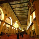 L'intérieur de la mosquée Al Qods