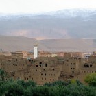 Mosquée dans les gorges du dades Maroc