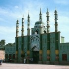 Une mosquée avec 6 minarets à Turfan en Chine