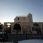 Mosquée de Vigneux sur Seine avant le coucher du soleil