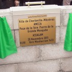 Première pierre de la mosquée de Charleville Mezieres